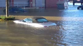 Storm brings severe flooding to parts of Hamburg, Germany