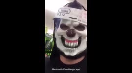 Dad gives son the fright of his life twice