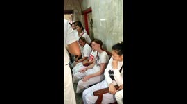 Western woman 'possessed by gods' during Phuket vegetarian festival