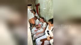 Newsflare Edit - Western woman 'possessed by gods' during Phuket vegetarian festival