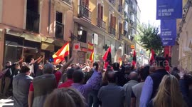 Nazi-saluting fascists demand freedom for prisoners