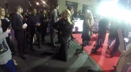 Heavily pregnant Katie Piper arrives at Pride of Britain Awards