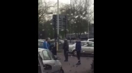 Crazy Road Rage Fight in Romford