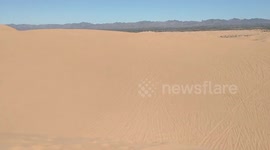 Glamis Camp RZR near miss.