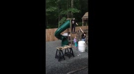 Grandpa slide fail