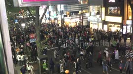 Tokyo: Halloween night 2017