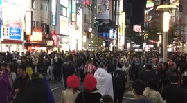 Tokyo: Halloween night 2017