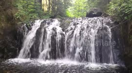 Rolley Lake Waterfall