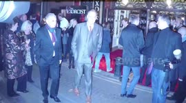 Michael Barrymore arrives at the press night of the Exorcist
