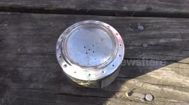 HOW TO MAKE A SODA CAN STOVE - pop can stove - diy alcohol stove - penny can stove