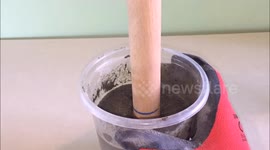 DIY YouTuber shows how to make your own dumbbells