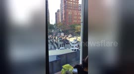 View from Whole Foods captures moment after terrorist attack in New York