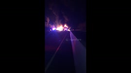 Hey 400 truck fire