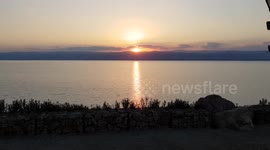 Sunset at the Dead Sea