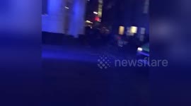 Newsflare Edit - Covent Garden - Road closure in place on Southampton Street