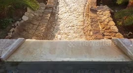 The most beautiful view in the Dead Sea