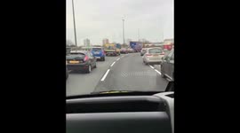 Ambulance Driver Filming Themselves having fun while on Emergency