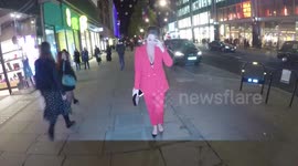 Lydia Bright attends the Boux Avenue Christmas Campaign Unveiling