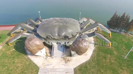 Giant crab-shaped museum built in eastern China