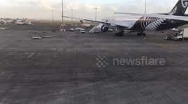 Turbulence Air New Zealand NZ6 Auckland To Los Angeles January 26th 2017