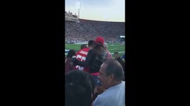 LA Rams and Kansas City Chief Fans Fight - SnapChat Story Version