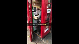 A phone shop in a London phone box is amazing