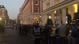 Apples fans wait outside London store for iPhone X