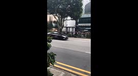 People queuing outsides stores waiting to buy the phones