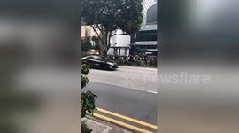 Newsflare Edit - People queuing outsides stores waiting to buy the phones