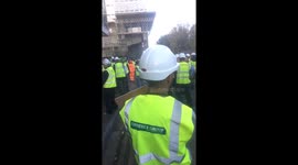 Building site evacuated in Bromley south as gas pipe exploded