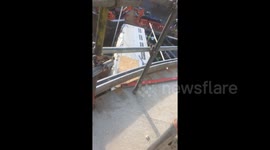 Explosion prompts building site evacuation in London