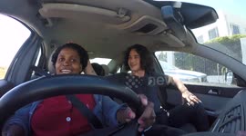 South African housekeeper gets behind wheel for first time