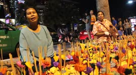 Thailand's Loi Krathong festival a year after late king died