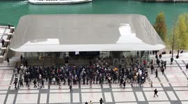 iPhone X launch in Chicago