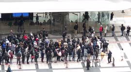 iPhone X launch in Chicago