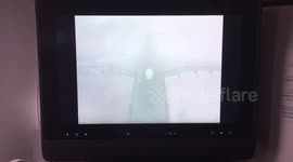Qatar jet lands safely
