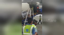 Newsflare Edit - Indigo Airlines baggage handling in reality