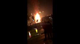 Fire at the Canning Town outdoor adventure park. https://t.co/41SzGKdAZo