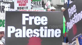 Thousands march against Balfour Decoration in London, UK