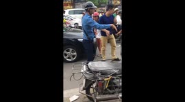 American driver attacked in Vietnam road rage after local 'runs over his foot'