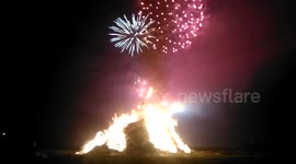 Manchester Bonfire Night 2017