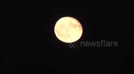 Full Moon on Guy Fawkes Night, London, UK