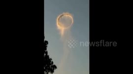 UFO-shaped cloud spotted in southeastern China