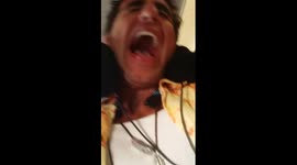 Crying baby on an Airplane crying like a Baby