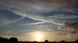 Sun dog at Sunrise September 2017