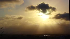 Gold Coast Sunset and Thunderstorm time-lapse