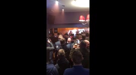 Hull City fans set smoke bomb off in Sheffield pub