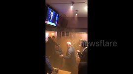 Hull City fans set off smoke bomb in Sheffield pub