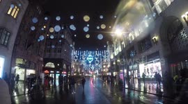 Oxford Street Christmas lights in 4K
