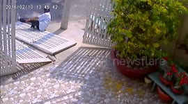 Clueless thief breaks leg during house break-in attempt